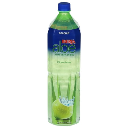 Iberia Coconut Aloe Vera Drink with Pure Aloe Pulp 50.8 fl oz