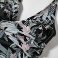 thumbnail image 5 of RXRXCOCO Women's One Piece Swimsuit Sexy Tummy Control V Neck Swimwear Halter Push up Bathing Suits, 5 of 10