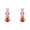 Red, variant on CSSJKYJ Car Air Freshener Hanging, Blue Scent Drift Car Air Freshener, Wooden Fragrance Expanding Bottle Cap, 10ml Per Bottle, Used for Car Decoration and Fresh Air