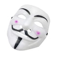 thumbnail image 2 of Máscara de hacker para niños Máscara anónima Máscara de hacker para disfraz de Halloween Máscaras de fiesta de cosplay Disfraz de fiesta, 2 of 5