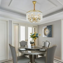 Ceiling Mounted Light, Crystal Ceiling Light, 6-light Ceiling Light Fixture