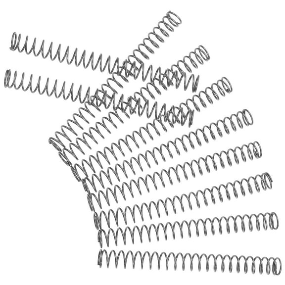 10 Pcs Spring Steel Wire Small Springs Coil Springs Compression Springs Extended Compressed Spring Multi-use Spring