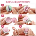 thumbnail image 3 of unbranded 12Ud Toallitas Limpiadoras Para Pantalla De Móvil Macaron Con Decorativo Y Colgante, 3 of 8