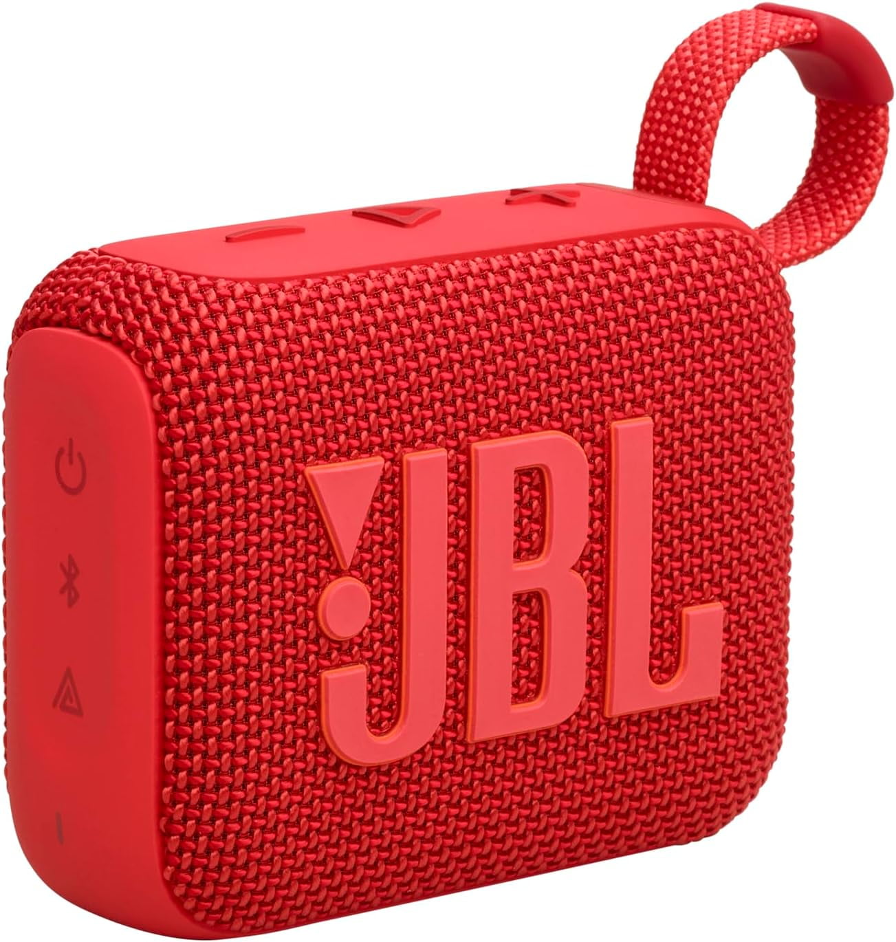 Restored JBL JBLGO4REDAM-Z Go 4 Portable Bluetooth Speaker, Red (Refurbished)