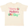 thumbnail image 3 of Inktastic Happy Mothers Day with Flowers Boys or Girls Toddler T-Shirt, 3 of 5