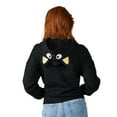 thumbnail image 5 of Chococat Cosplay Long Sleeve Women's Black Zip Hoodie XXL, 5 of 6