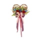 thumbnail image 2 of Guirnaldas de otoño, flores artificiales, coronas, enredaderas colgantes, adornos colgantes, decoración del Día de la Independencia con cintas rojas, blancas y azules, corazón de melocotón para colgar, 2 of 9