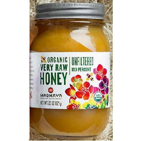 Madhava Natural Sweeteners Organic Very Raw Honey Madhava Natural Sweeteners Organic Very Raw Honey