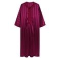 thumbnail image 1 of Pisexur Renaissance Costume Men's Muslim Robe Arab Middle Robe Long Style Long Sleeve Embroidered Standing Neck Long Shirt Fashion Casual Robe Medieval Costume, 1 of 5