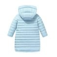 thumbnail image 3 of Vividxx Girl's Winter Coat Jacket Kids Long Down Coat Girls Zipper Hooded Jacket Boy's Lightweight Children Winter Jackets Outwear Coats For Boys And Girls 3-4 Years, 3 of 9