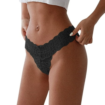 

ZMHEGW 6 Packs Womens Underwear High Waist Lace Stretch Soft Ladies Hipster Briefs Lady Panties