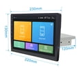 thumbnail image 2 of Car multimedia player 1 DIN stereo radio 9 "Android adjustable screen FM GPS navigation-, 2 of 4