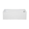 thumbnail image 3 of Malibu Home La Jolla RH Massaging Air Jet Bathtub 60"x 30"x 20" in White, 3 of 6