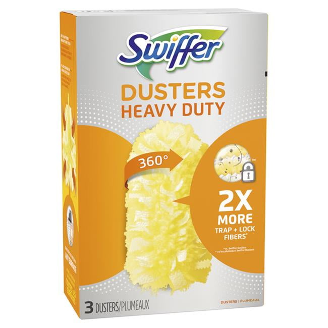 Swiffer 1000592 Fiber Heavy Duty Duster Refill - Pack of 3
