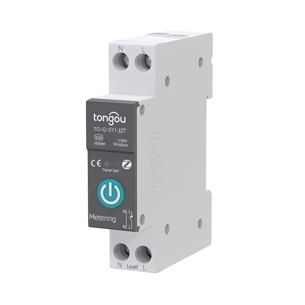 Interruptor de circuito inteligente Tuya Zigbee, control remoto inalámbrico, interruptor de c tongou Disyuntor