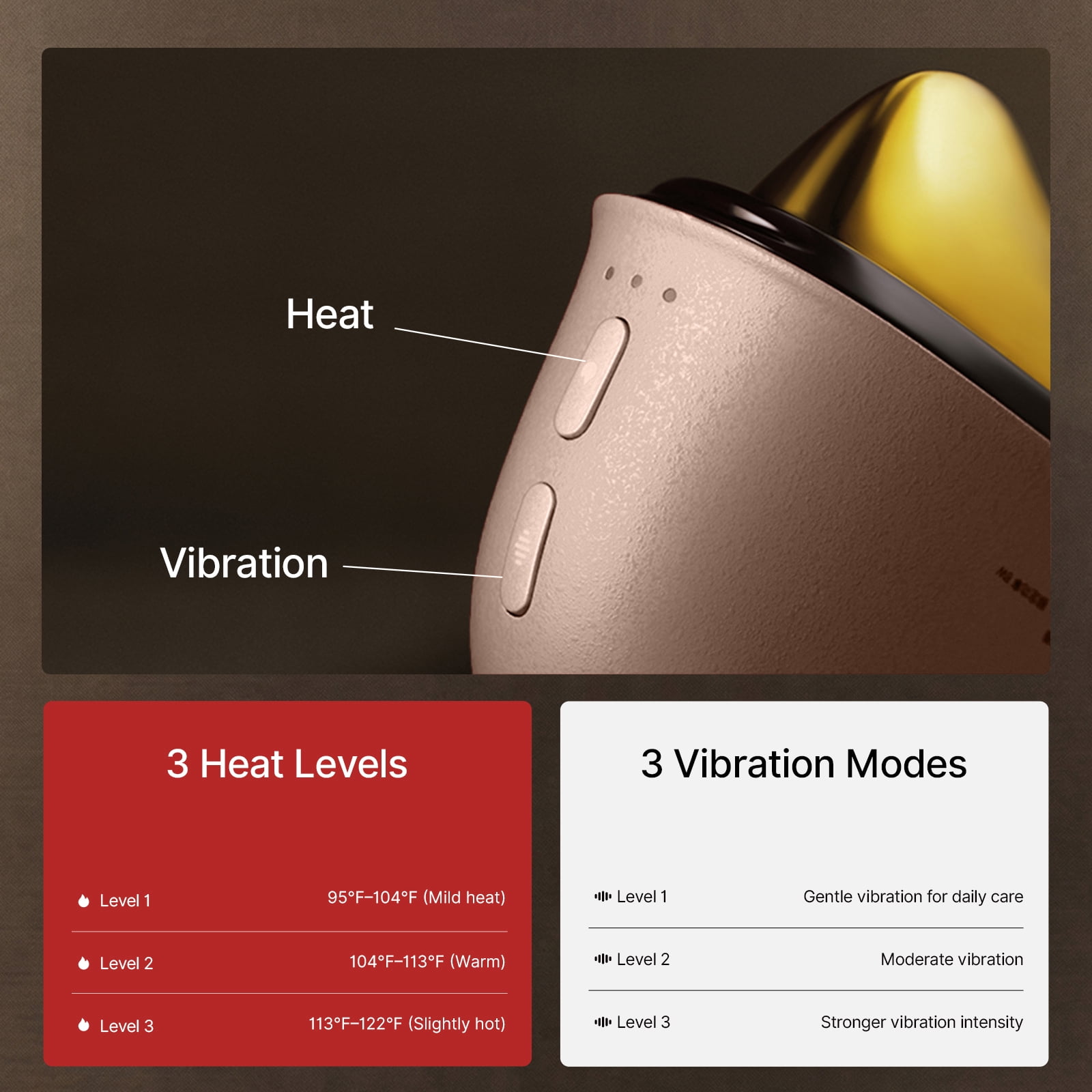 Zdeer LED Red Light Therapy Facia& Neck Massager – Heated Gua Sha Facial Sculpting Device with Vibration for Firming & Lifting, Perfect Christmas & Valentine’s Day Gift for Her