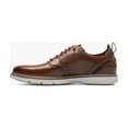 thumbnail image 6 of Stacy Adams Sync Plain Toe Elastic Lace Up Sneaker Leather Cognac 25662-221, 6 of 8