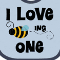thumbnail image 4 of Inktastic 1st Birthday Bee Boys or Girls Baby Bib, 4 of 4