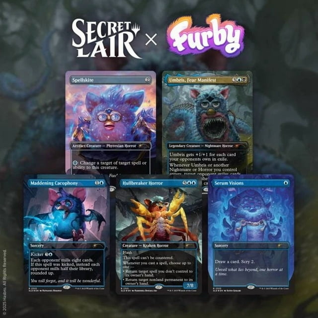 Magic the Gathering Secret Lair x Furby: The Oddbodies (Foil)
