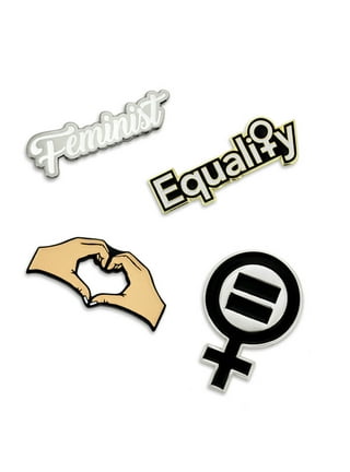 Feminist Enamel Pin Set Feminist Gift Cute Enamel Pins Garden