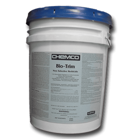 Weed Killer - Bio Trim - Industrial Strength Non-Selective Aquatic Weed Killer - 55 Gallon Pail