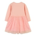 thumbnail image 2 of IDOPIP Kids Girls Sequin Tulle Tutu Dress Long Sleeve Ruffle Dress Fall Winter Casual Dress, 2 of 5