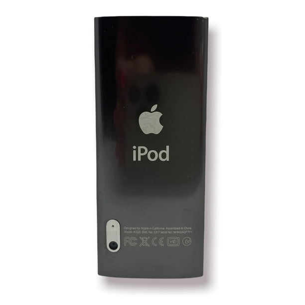 Apple iPod Nano 5th Gen Black | Used Good Condition | MP3 Player - Walmart.com