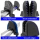 thumbnail image 5 of sweethay Clips para guardabarros, tacos impermeables a prueba de herrumbre de nailon duradero, soportes multifuncionales para colgadores de Type5 NO5, 5 of 6