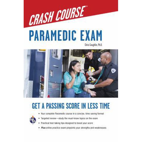 Pre-Owned Paramedic Crash Course with Online Practice Test (Paperback) 0738612464 9780738612461