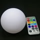 thumbnail image 3 of EeaseMX Lámpara de pie redonda LED de colores brillantes, resistente al agua, para sala de estar y dormitorio., 3 of 8