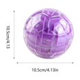 thumbnail image 3 of 3D Maze Ball Toy, Intelligence Puzzle Ball, Metal Beads Challenge Maze, Improves Problem Solving Focus, Children Educational Brain Teaser, Maze Ball, Maze Ball, 3 of 6