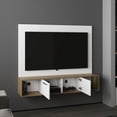 thumbnail image 4 of 56.1" Wide, Contemporary Style - Two Cabinets, Cable Management - Living Room - Aesthetic Media Center, 4 of 4