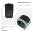 thumbnail image 2 of FONWILYO Wall Mounted Disposable Cup Dispenser Made of ABS for Home Use Green Fashionable Design 1Pc, 2 of 8