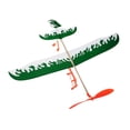 thumbnail image 4 of Montaje de Bricolaje Zulema Juguetes de avión para niños 2x Modelo de Aviación Impulsados por Banda de Goma Verde, 4 of 7