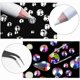 thumbnail image 4 of Nail Art Rhinestones Kit 1440 pcs Nail Gems 6 Sizes (1.5-4.5 mm), 4 of 5