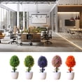 thumbnail image 3 of Wosthever Bonsái Artificial de estilo nórdico, árbol de simulación, en maceta, adornos de escritorio, plantas, maceta, oficina, jardín, Decoración Verde, 3 of 6