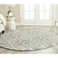 thumbnail image 2 of SAFAVIEH Cambridge Kimberly Geometric Wool Area Rug, Silver/Ivory, 8' x 10', 2 of 10