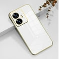 thumbnail image 2 of Compatible with Realme C55 Case for Women Men, Ultra Thin Realme C55 Phone Case Silicone Cute Shockproof Plating Electroplate Soft Cases Cover (White), 2 of 13