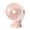 Pink, variant on Fans That Blow Cold Air VibHome Handheld Fans 2025 Desktop Clip-on Handheld Small Fans Student Outdoor Night Light Supplementary Light Clip Fans Usb Charging Model