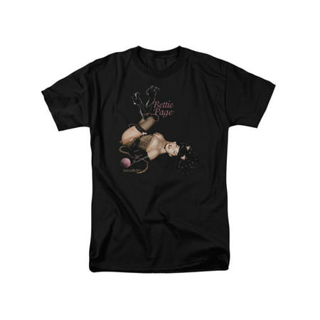 Bettie Page Kitty Pose Pin Up Model Icon T-Shirt