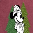 thumbnail image 3 of Mickey & Friends - Mickey Patterned Trees - Women's Short Sleeve Graphic T-Shirt, 3 of 5
