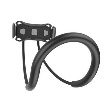 WORGEOUS  Tablet Holder Cell Phone Mount Mobile Around The Neck Black