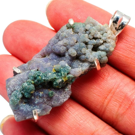 - Grape Chalcedony 925 Sterling Silver Pendant 2