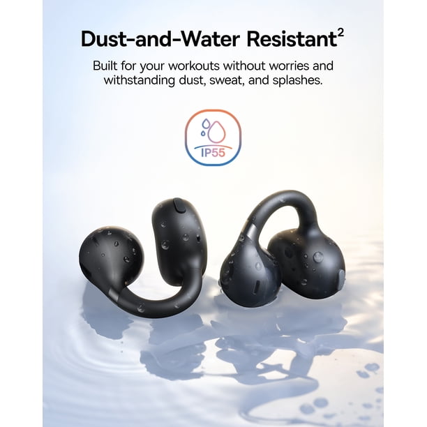 baseus OPEN EAR ワイヤレスイヤホン ブラック Baseus Open Ear Buds | Retail staff headphones - Walmart Business