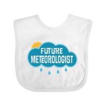 Inktastic Future Meteorologist Boys or Girls Baby Bib