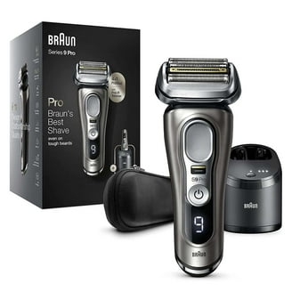 Braun Series 9 Sport+ Electric Shaving Razor with Clean and Charge