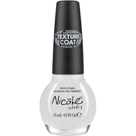 OPI Nail Polish Laquer White Texture NI 380 Nicole
