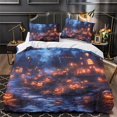 thumbnail image 3 of Cartoon Duvet Cover Set Pumpkin Ghost Printed Bedding Cover Set Children Adult Halloween Bedspreads, 3 of 4