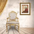 thumbnail image 3 of Tava Studios 15x18 Gold Ornate Wood Framed with Double Matting Museum Art Print Titled - Tulip Temptation II, 3 of 4