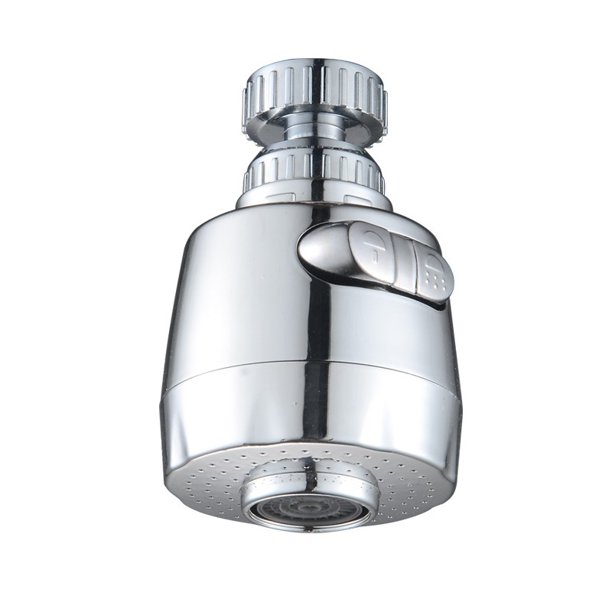 Accesorio de rociador de grifo, accesorios de aireador de grifo giratorio de 360 grados, cabezal de grifo de fregadero de cocina ajustable de 2 modos, 2 uds.